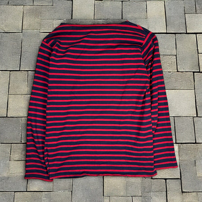 FW14 Saint Laurent Paris Striped Longsleeve