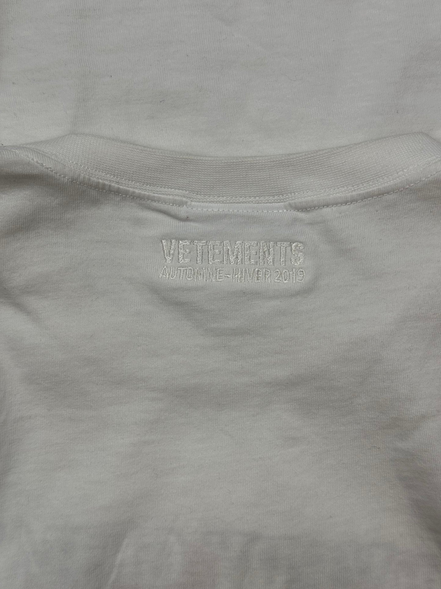 AW19 Vetements NY Tee
