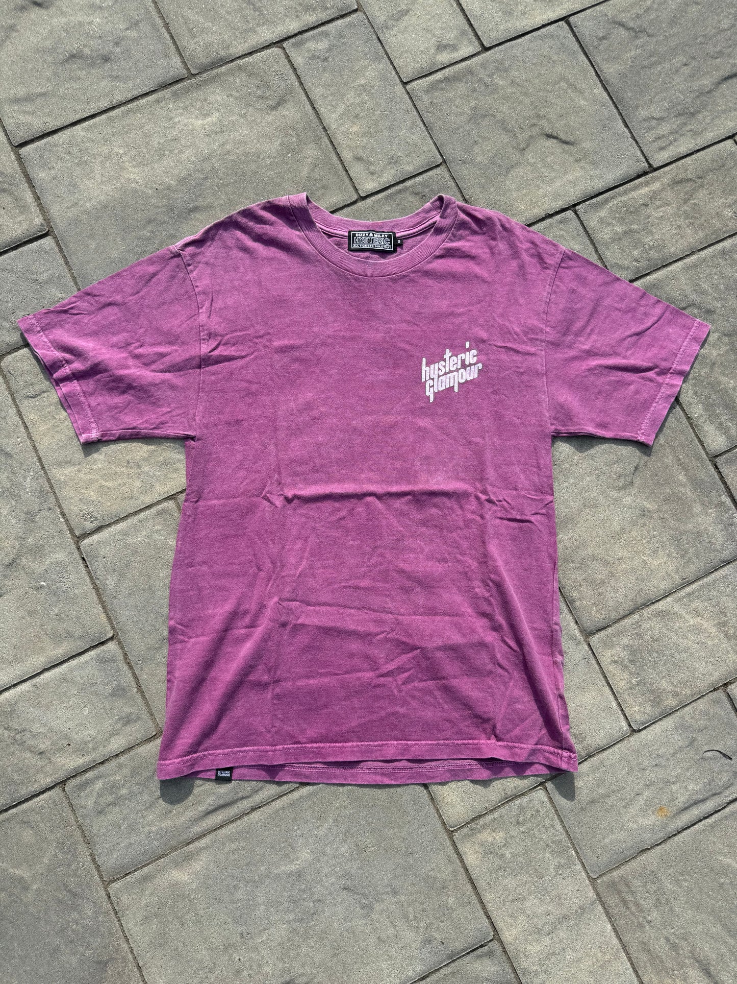 Hysteric Glamour Purple Guitar Tee