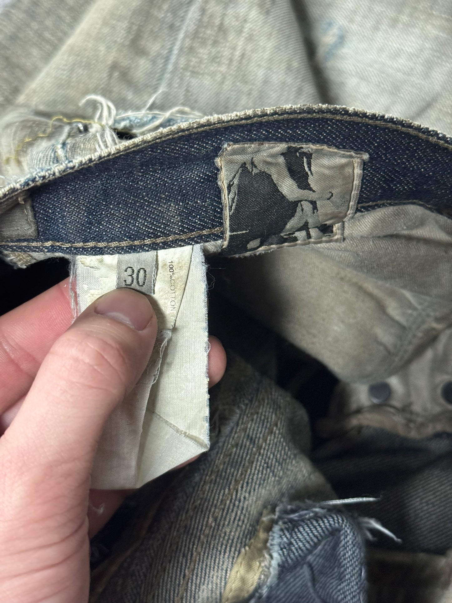 Rick Owens Olmar & Mirta Dust Denim