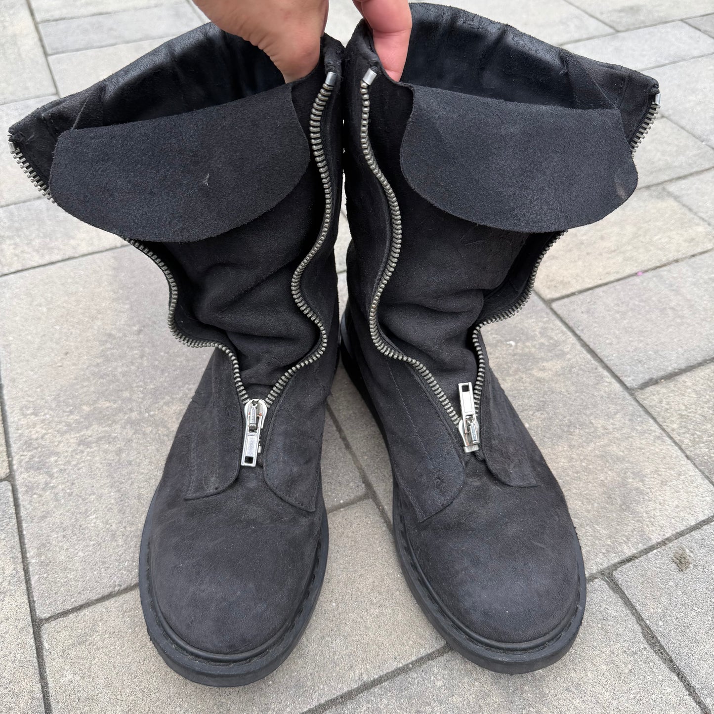 AW11 Rick Owens Mohawk Boots