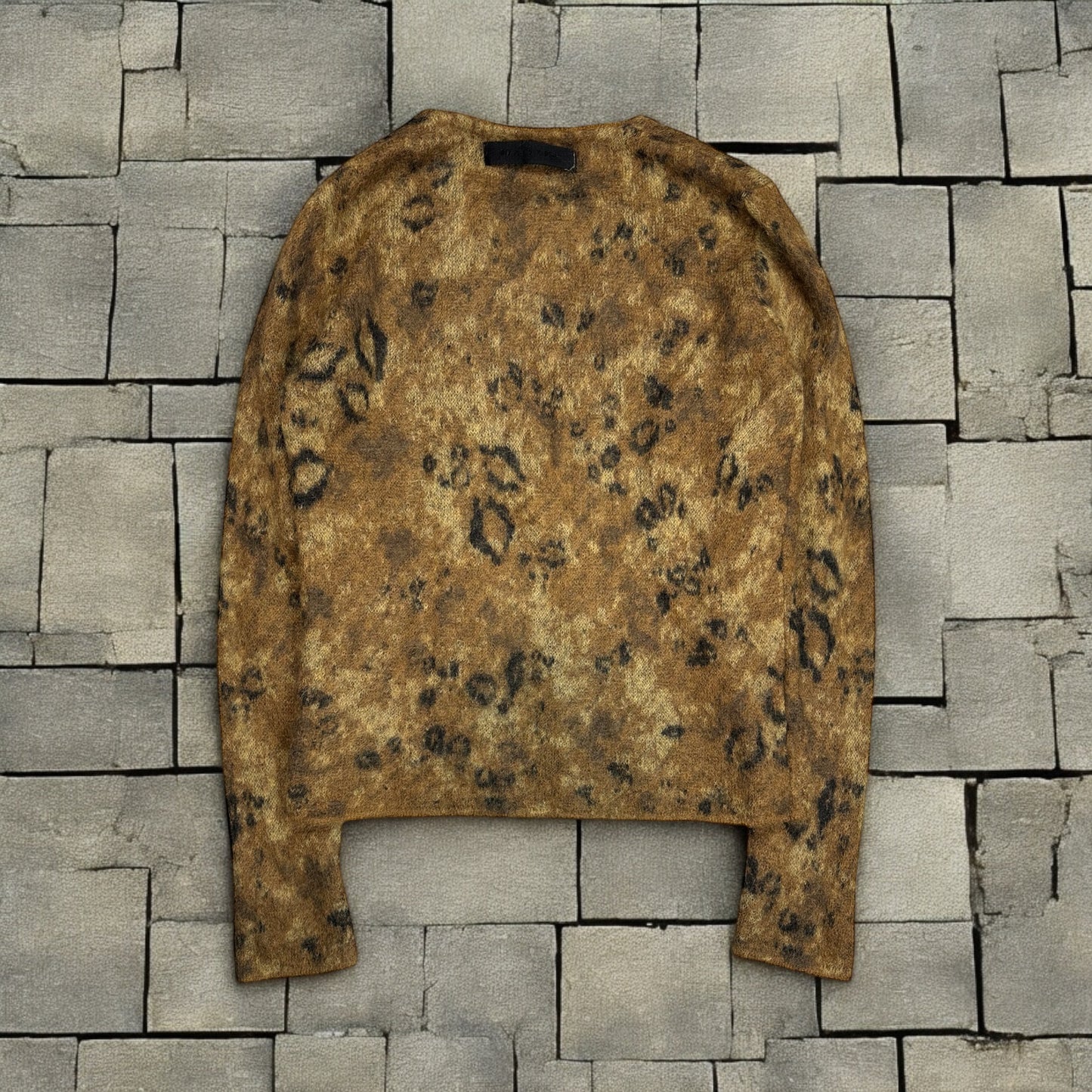 1017 Alyx 9sm Cheetah Mohair Sweater