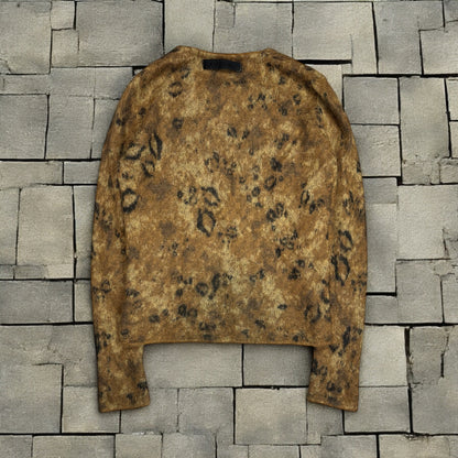 1017 Alyx 9sm Cheetah Mohair Sweater