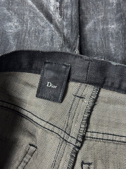 AW03 Dior Homme Luster Waxed Denim