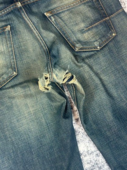 SS07 Dior Homme Mudwash Denim
