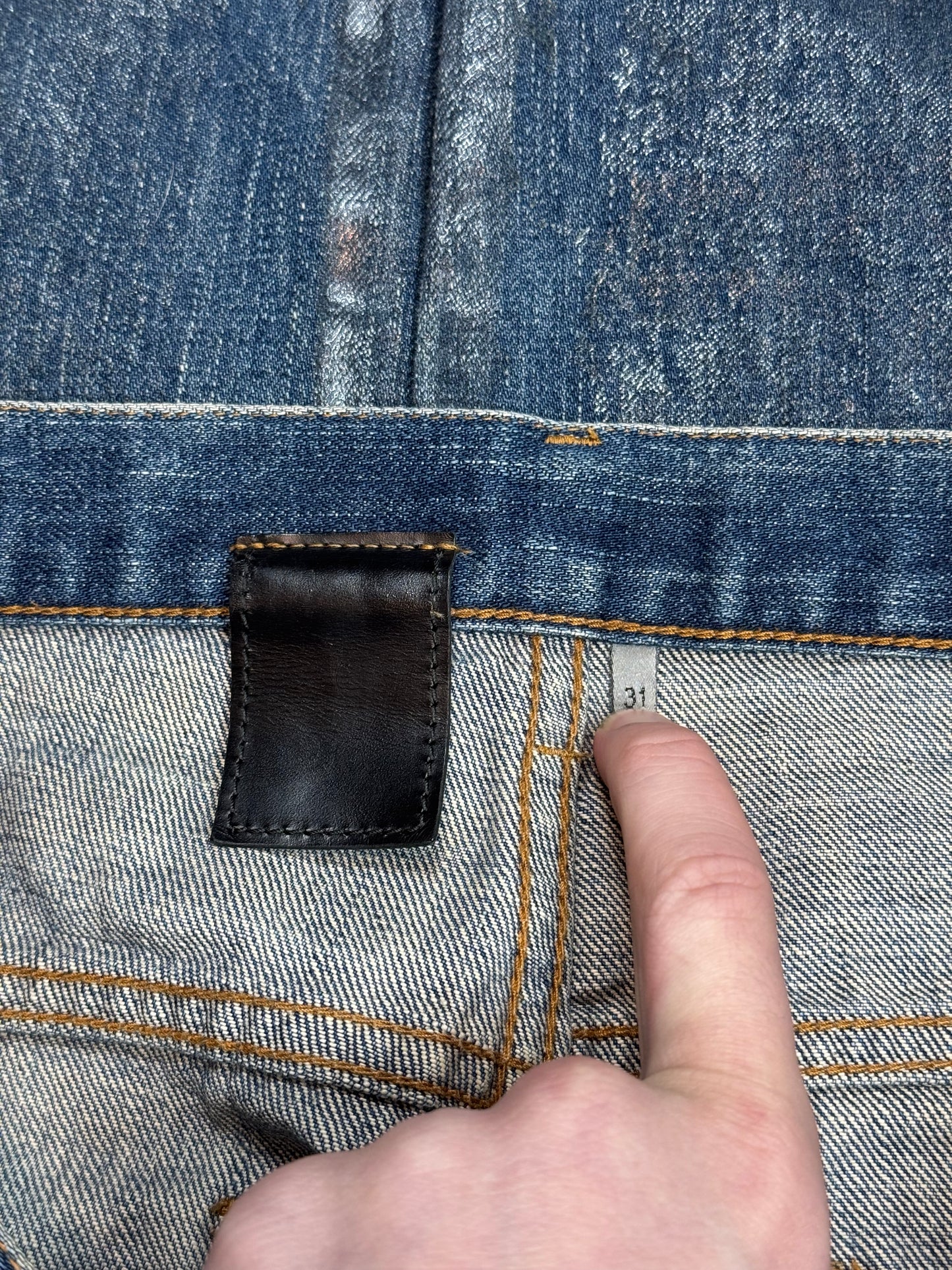 AW07 Dior Homme Luster Wax Denim