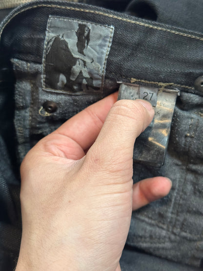 SS09 Rick Owens “Strutter” Banana Cut Denim