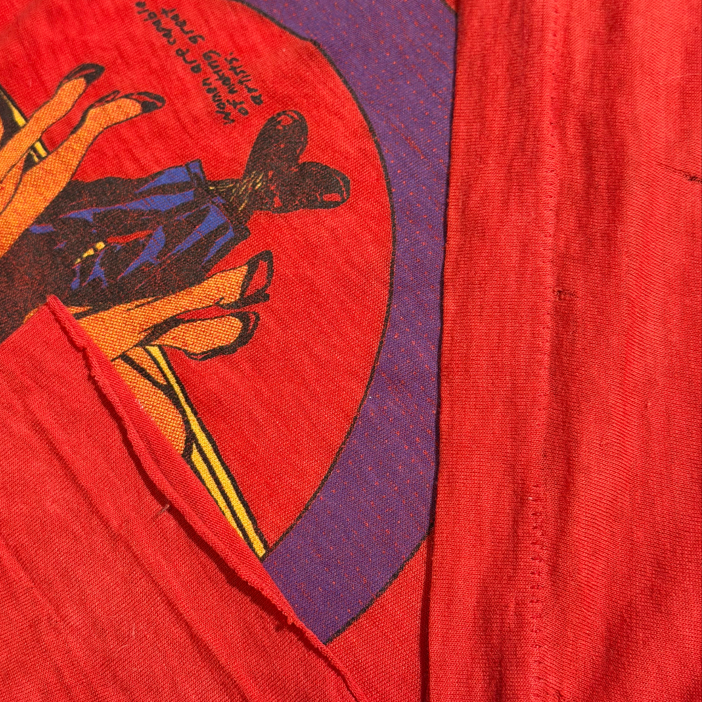 1985 Black Flag Red Loose Nut Tee