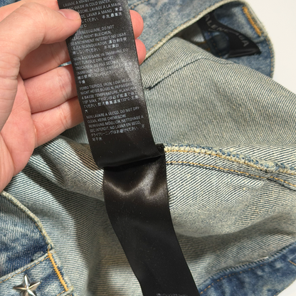 SS22 Balenciaga Blue Raver Denim