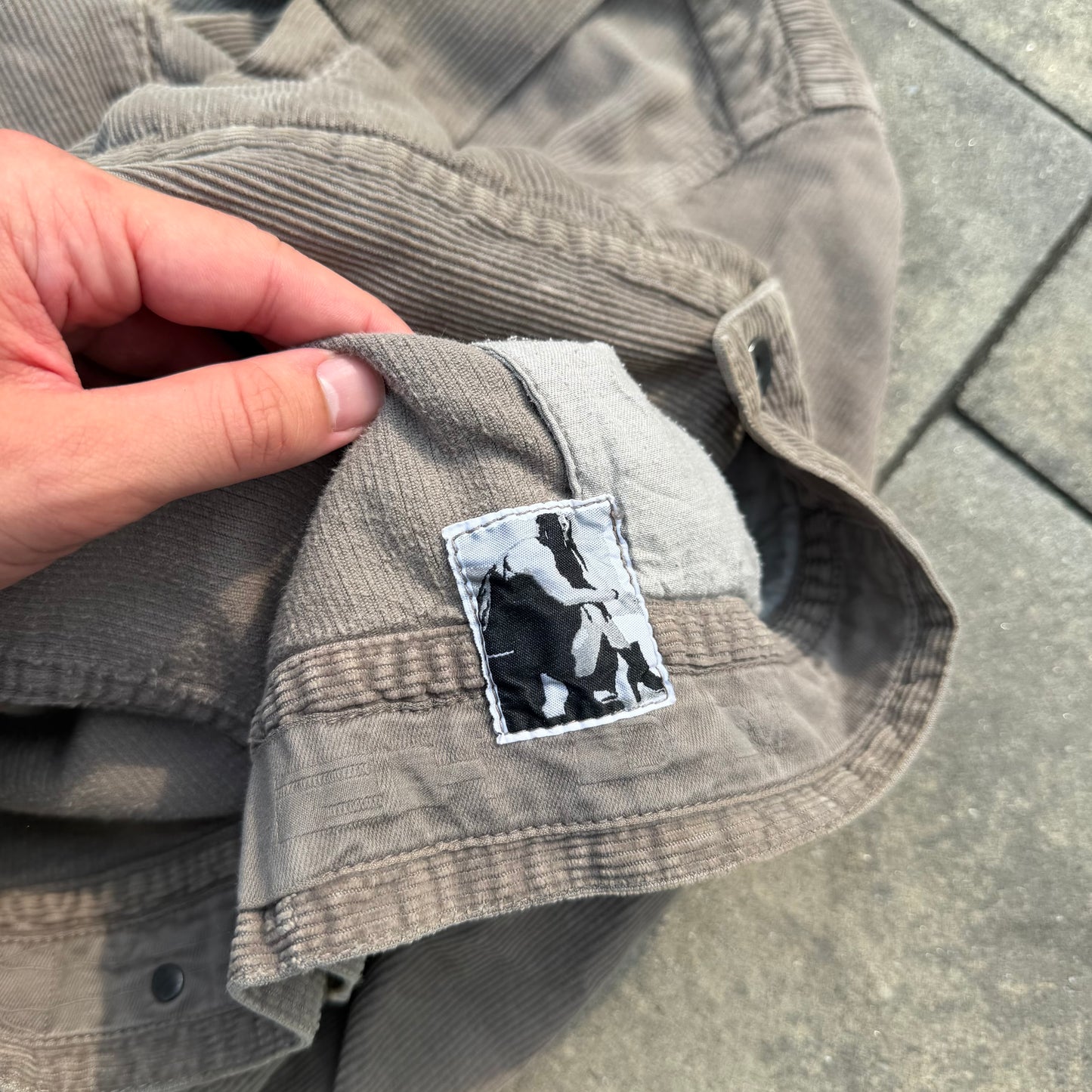 FW07 Rick Owens Corduroy Trucker Jacket