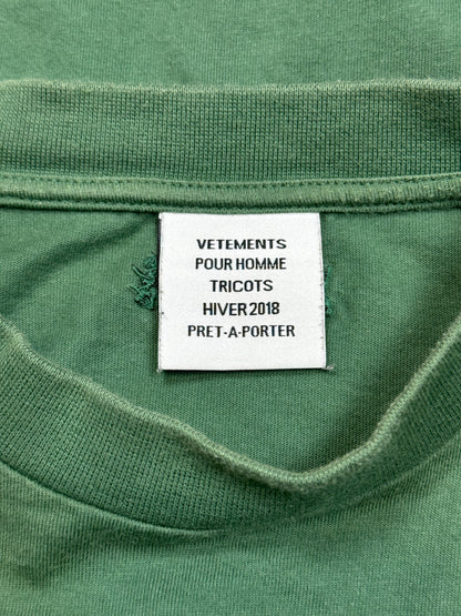 AW18 Vetements German Tourist Tee