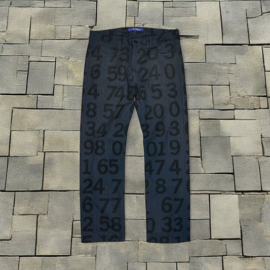SS02 Junya Watanabe Number Pants