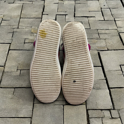 SS23 Rick Owens Pink Suede Geobaskets