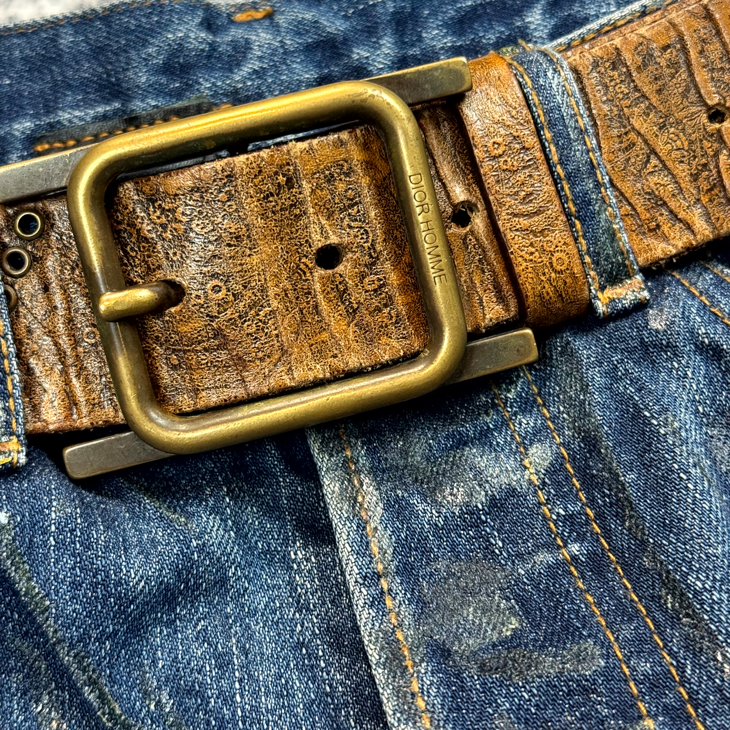 AW05 Dior Homme H-Belt