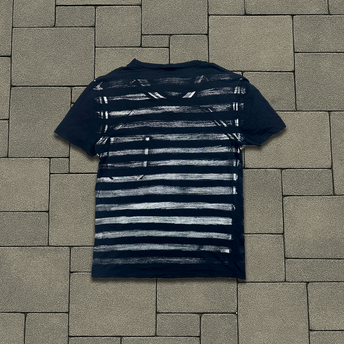SS05 Dior Homme Runway Striped Tee
