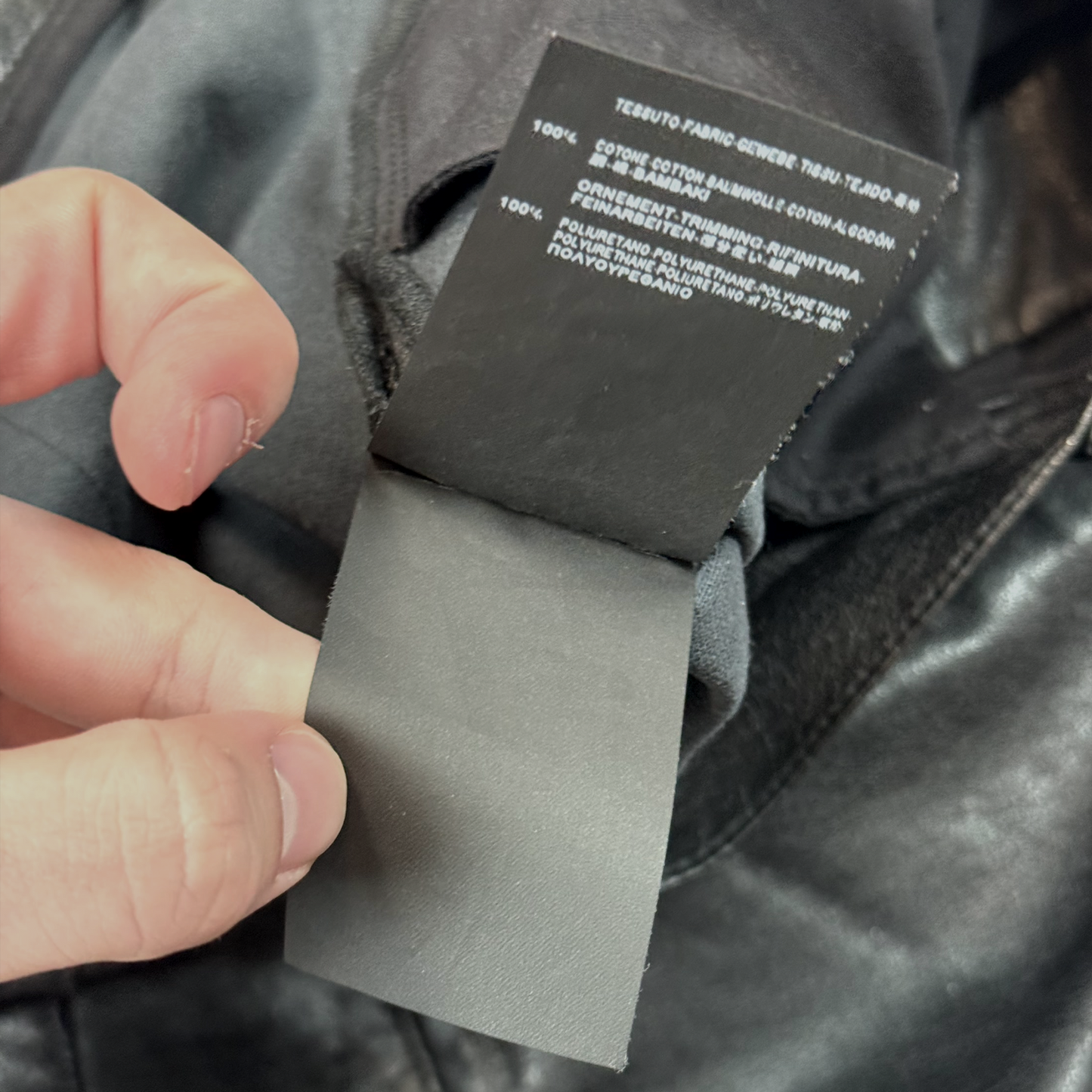 SS15 Saint Laurent Paris Leather D02 Pants