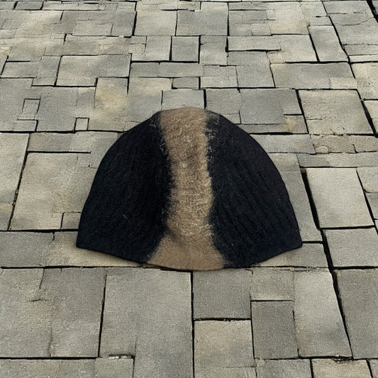 FW07 Prada Brown Mohawk Beanie