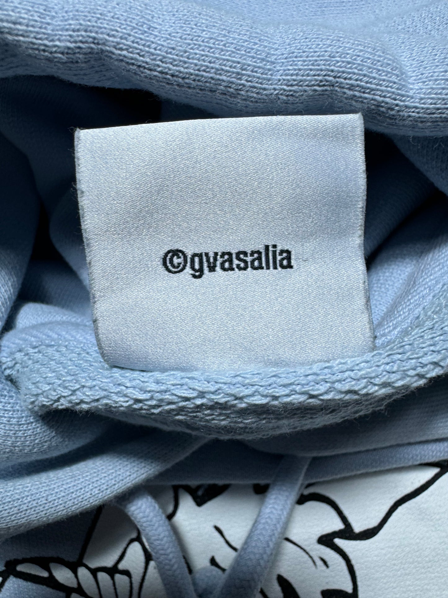 Vetements Baby Blue Unicorn Hoodie