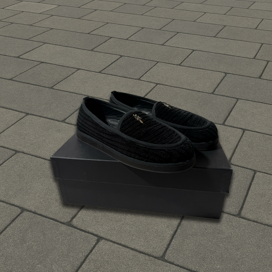Chrome Hearts Dagger Corduroy Loafers
