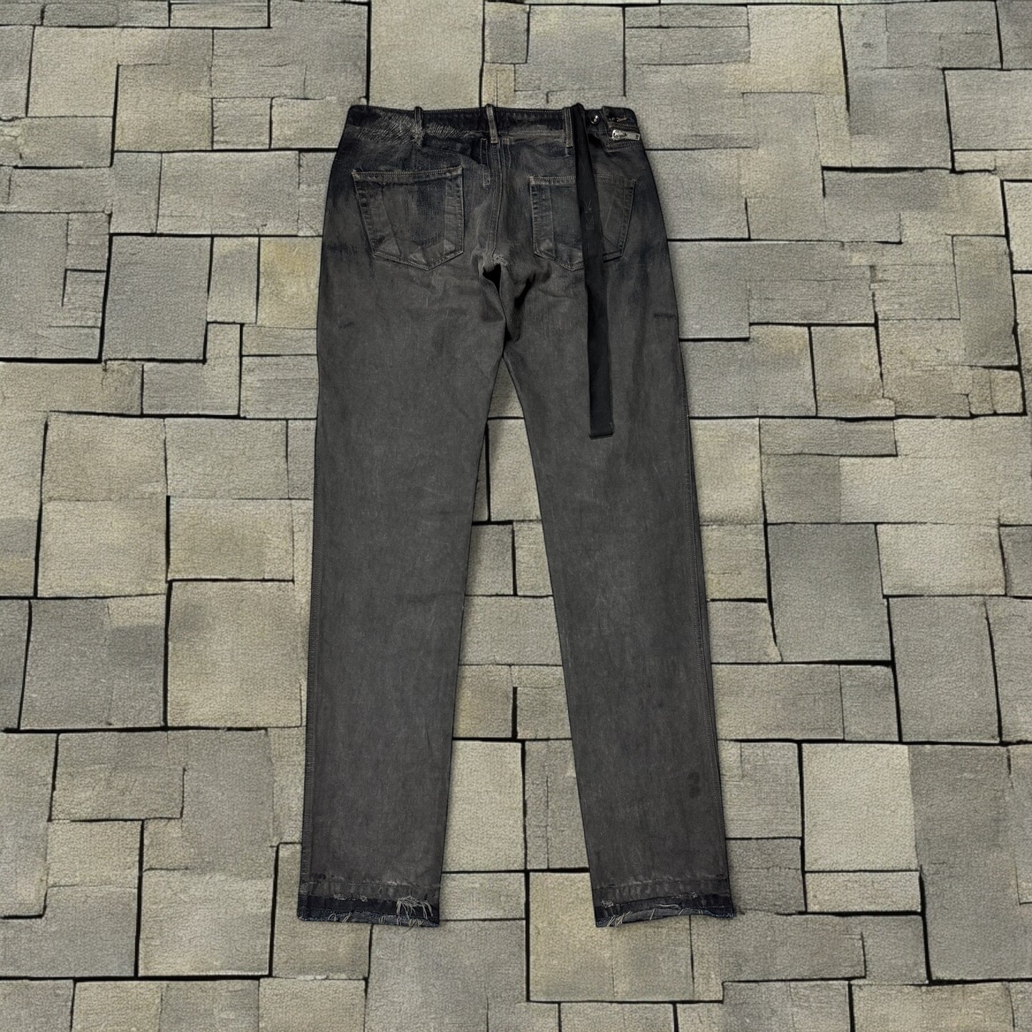 FW12 Rick Owens Hogwash Half Layer Aircut Denim
