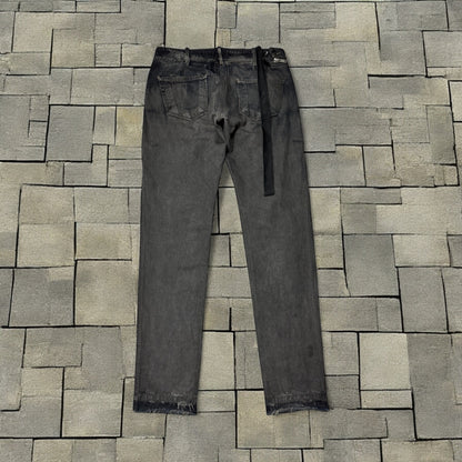 FW12 Rick Owens Hogwash Half Layer Aircut Denim