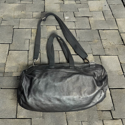 AW06 Dior Homme Leather Deville Duffel Bag