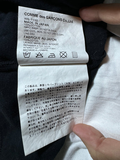 SS02 Junya Watanabe Split Poem Tee