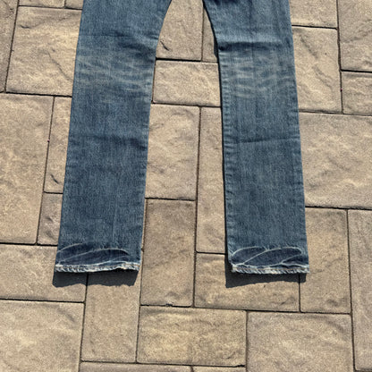 AW05 Undercover Skull Denim