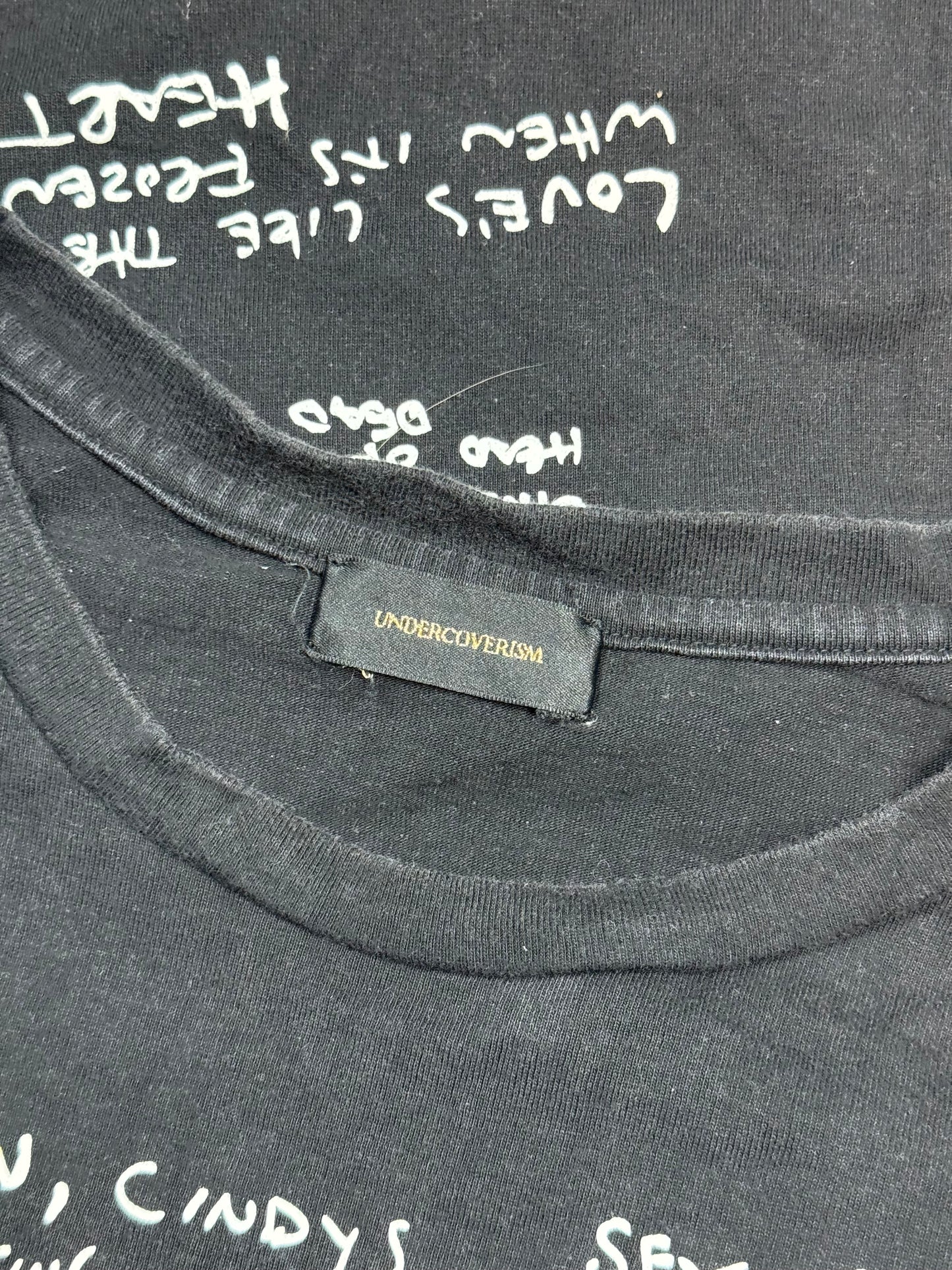 SS14 Undercover “GODOG” Lyric Tee