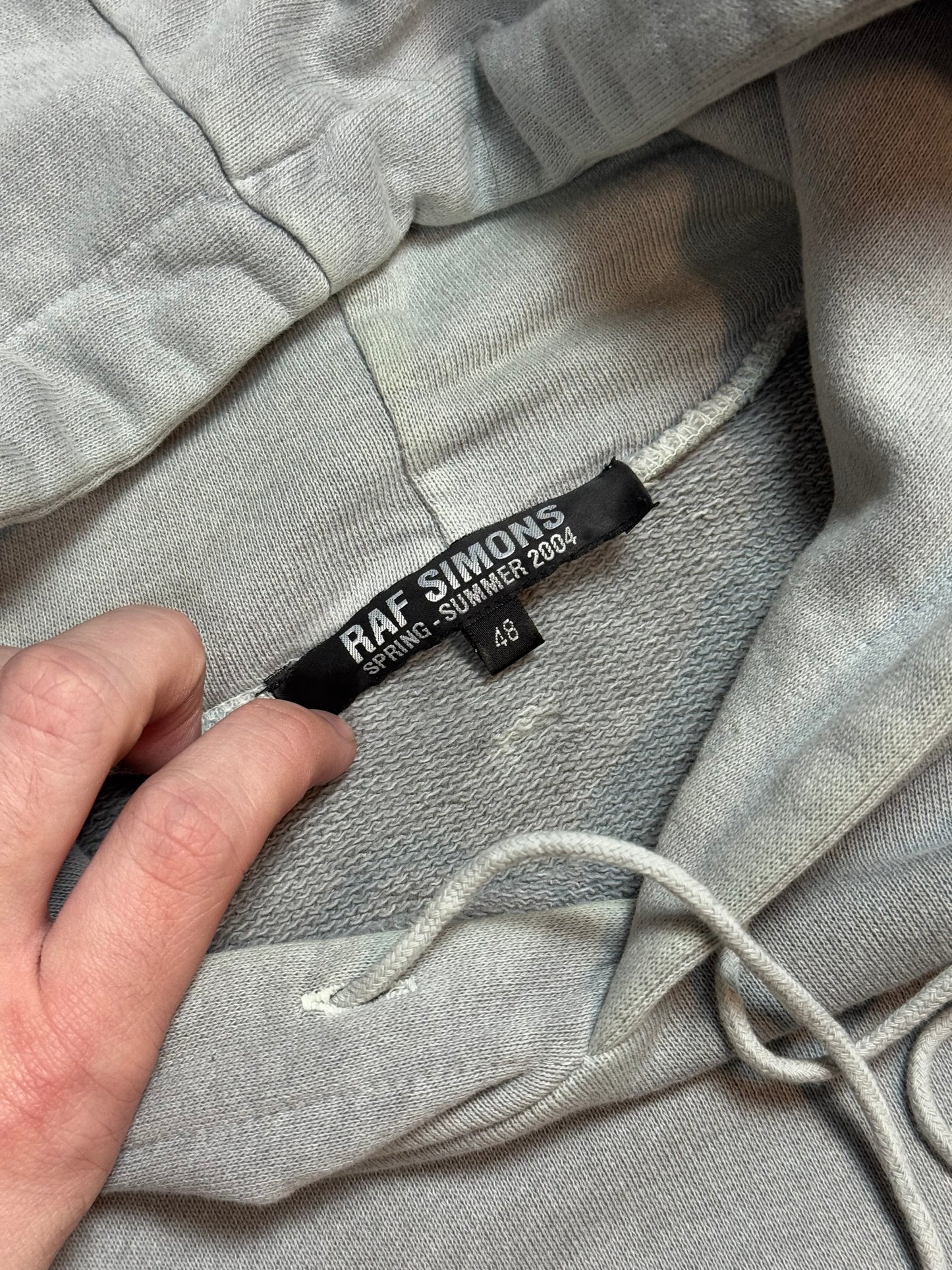 SS04 Raf Simons Necklace Hoodie