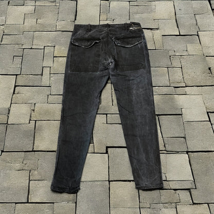 FW05 Rick Owens Double Layer Aircut Denim