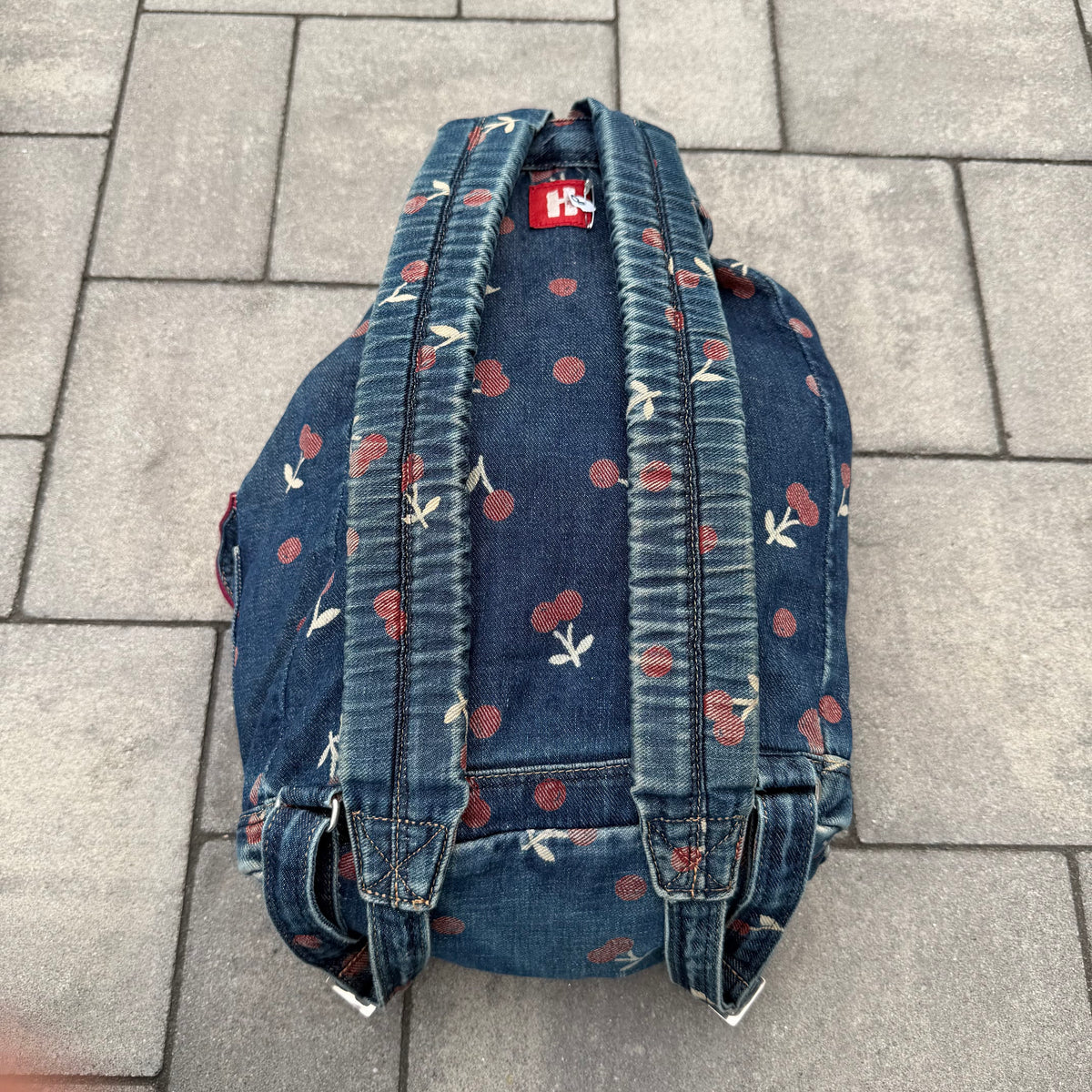 Hysteric Glamour Cherry Denim Backpack