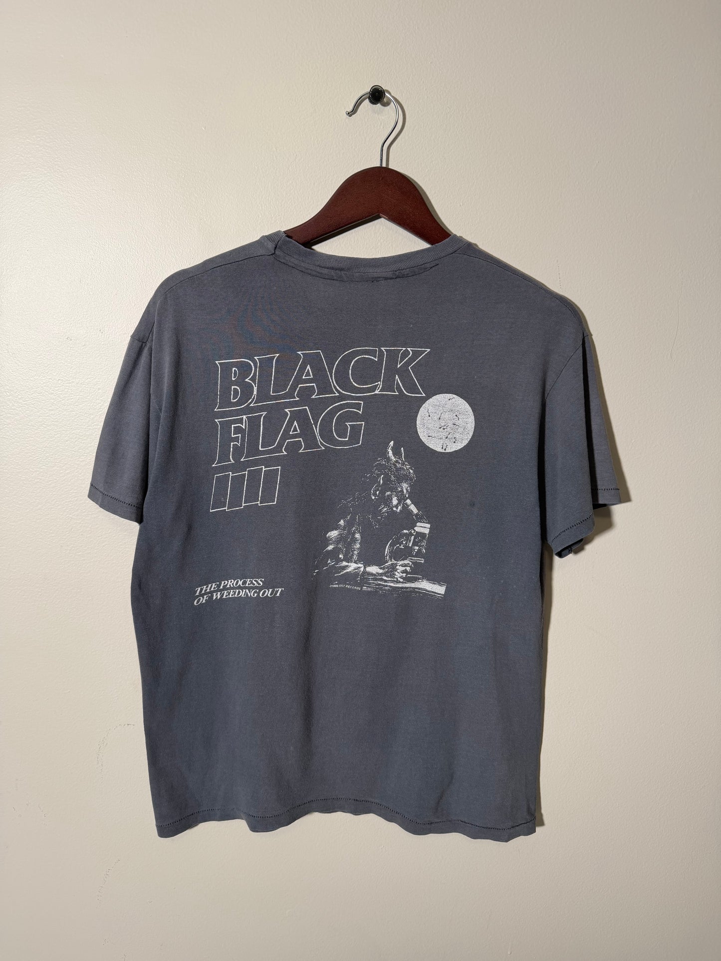 1986 Black Flag Faded ‘Process of Weeding Out’ Tee