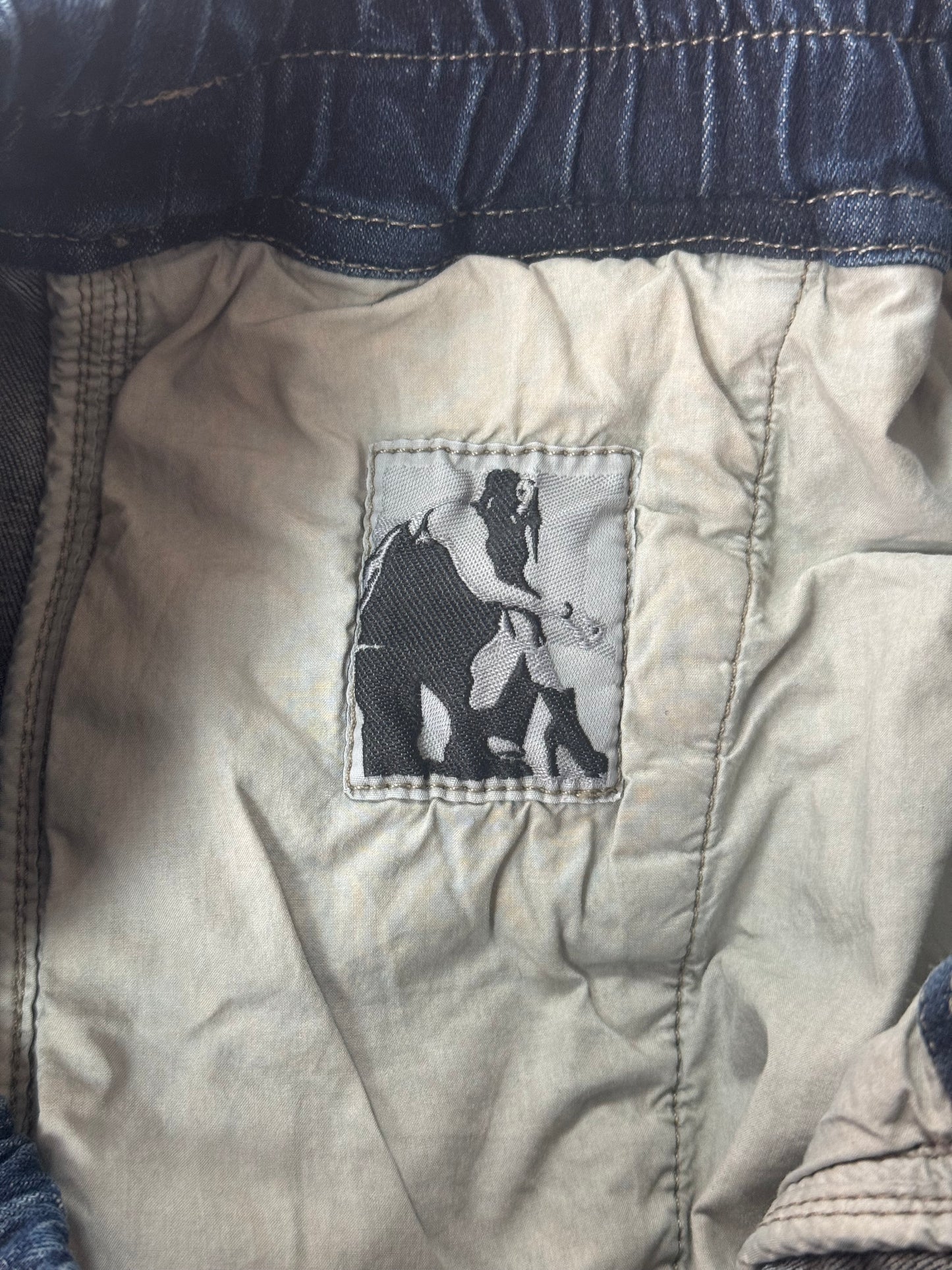 Rick Owens Mineral Pearl Double Cargo Bela