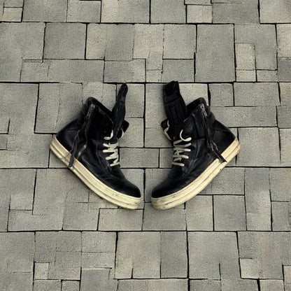 SS16 Rick Owens “Cyclops” Zipper Geobaskets