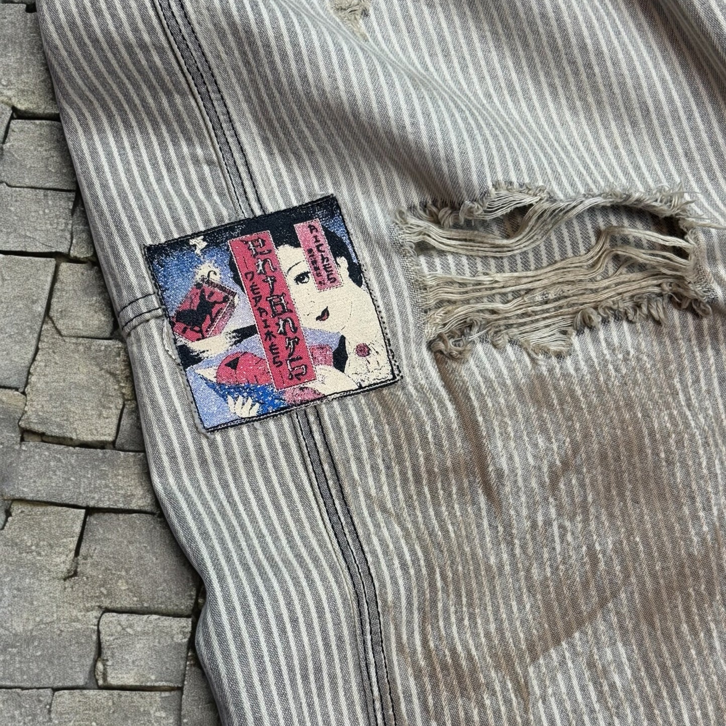 SS24 Enfants Riches Deprimes Shuji Patch Distressed Carpenter Pants