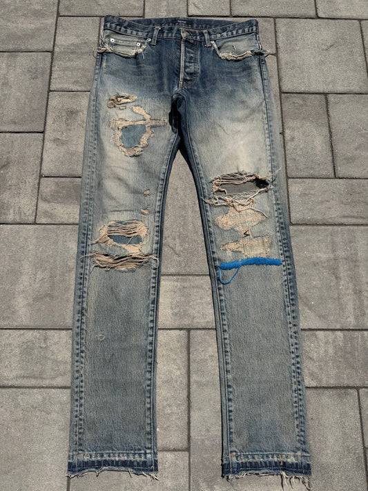 SS10 Undercover Blue Yarn 68 Denim