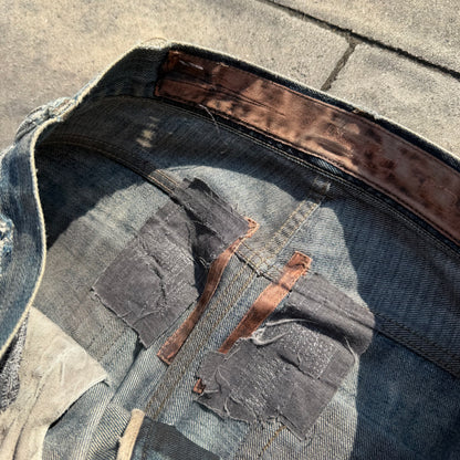 FW12 Rick Owens Dust Detroit Cut Denim