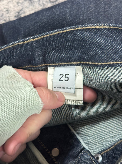SS07 “Wishbone” Rick Owens Blue Spiral Denim
