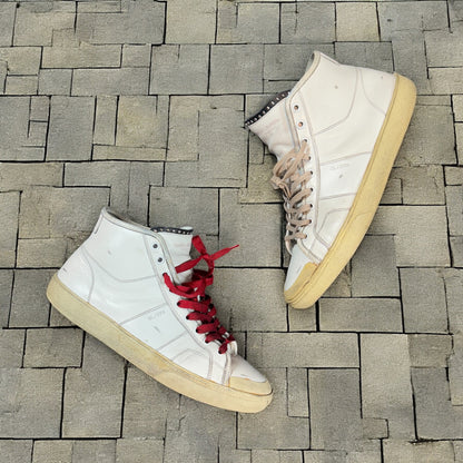 Saint Laurent Paris High Top Sneakers