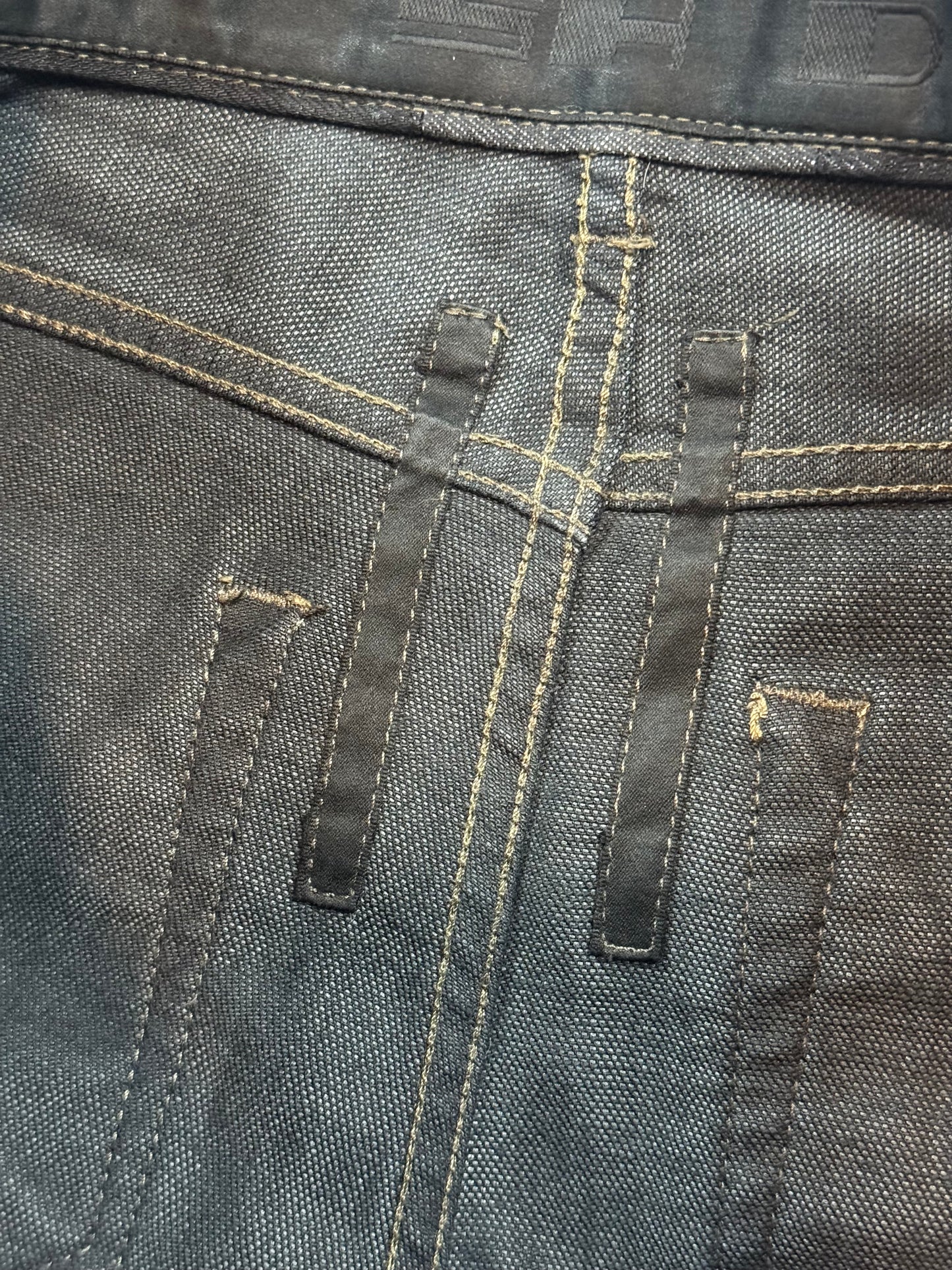 SS09 Rick Owens “Strutter” Banana Cut Denim
