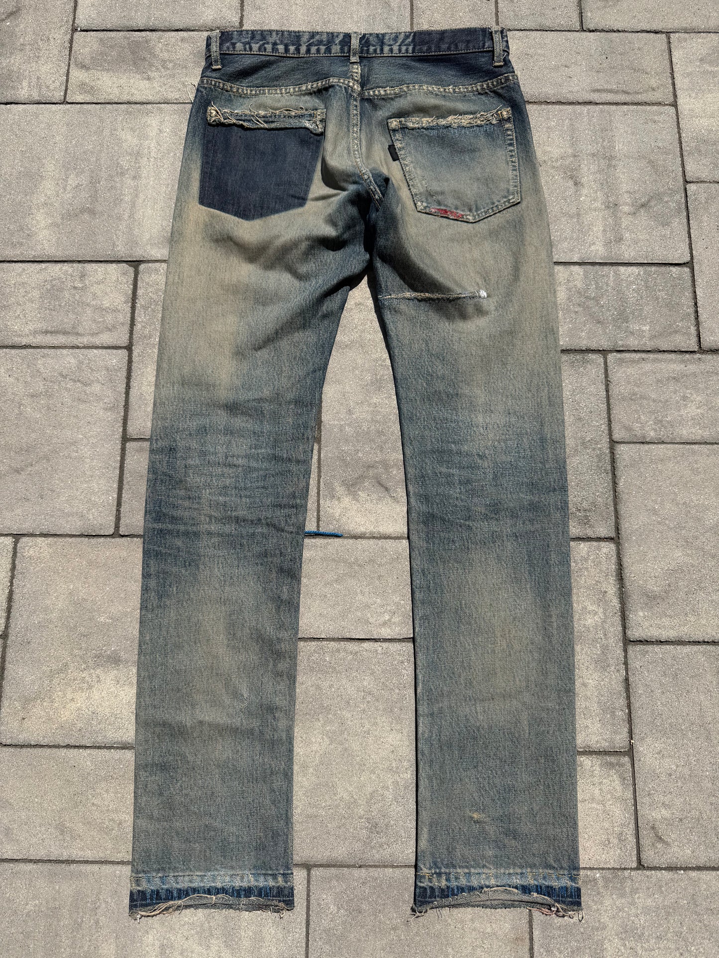 SS10 Undercover Blue Yarn 68 Denim
