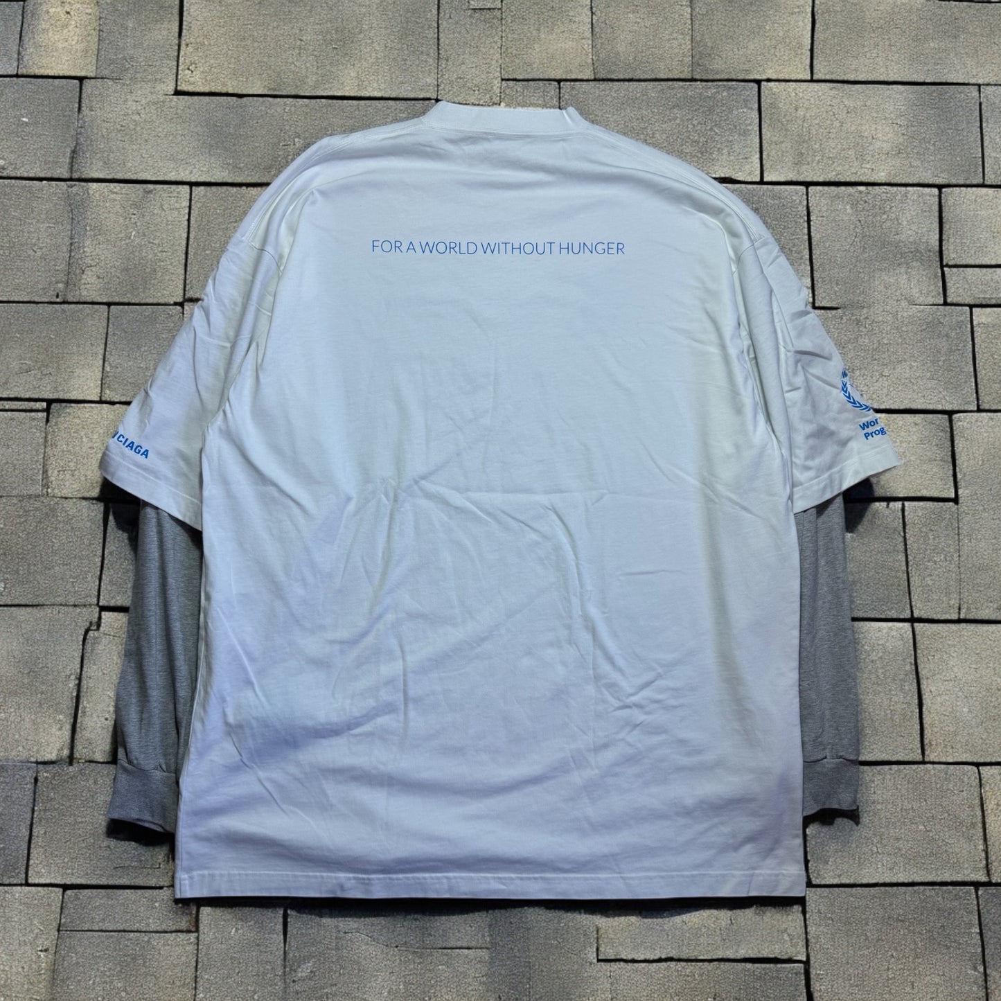 Balenciaga World Food Program Layered Longsleeve