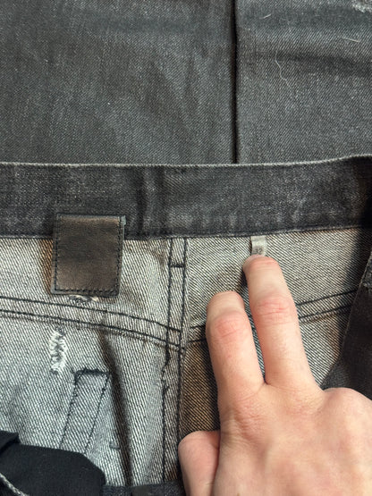 SS04 Dior Homme Strip Denim