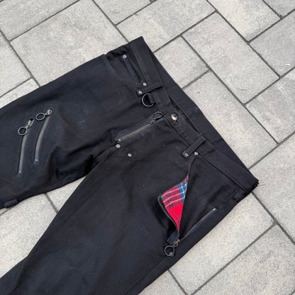 SS05 Number Nine Bondage Pain Denim