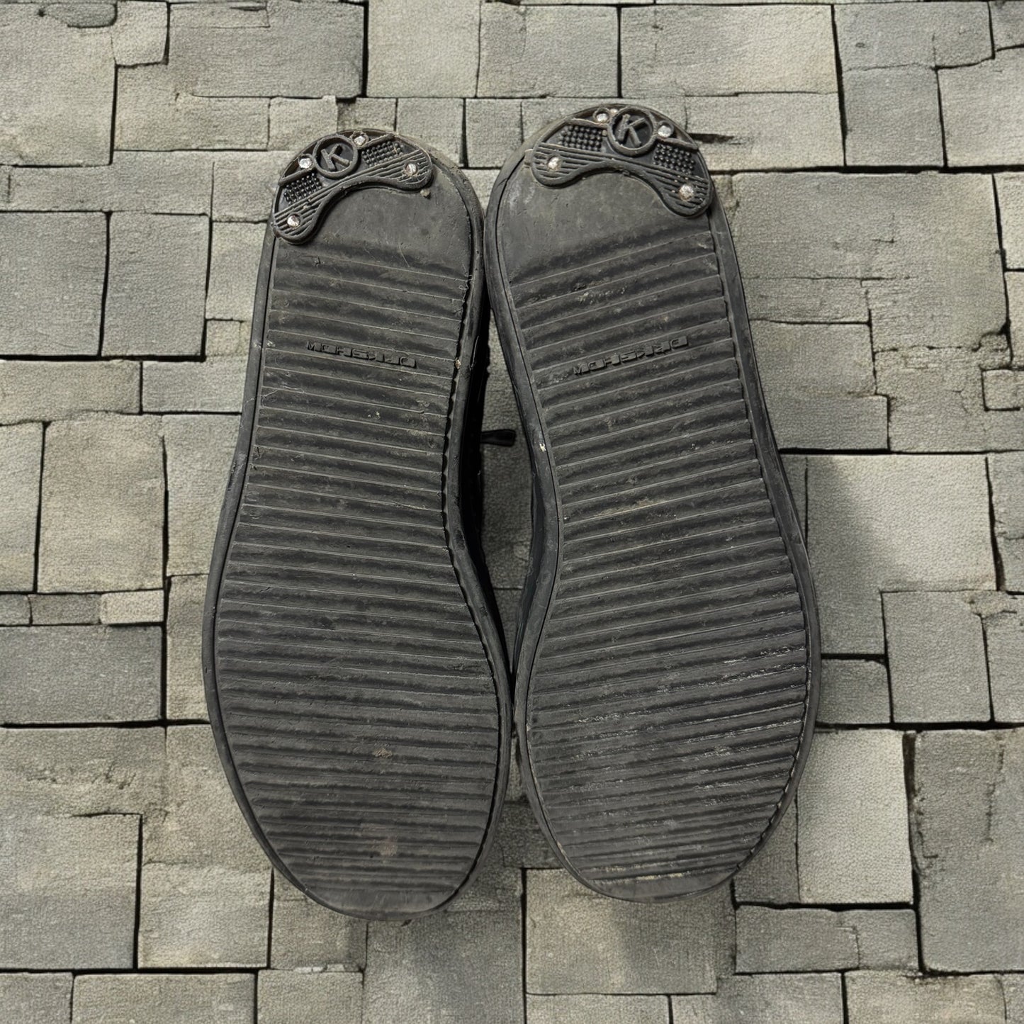 Rick Owens Black Hi-Top Ramones