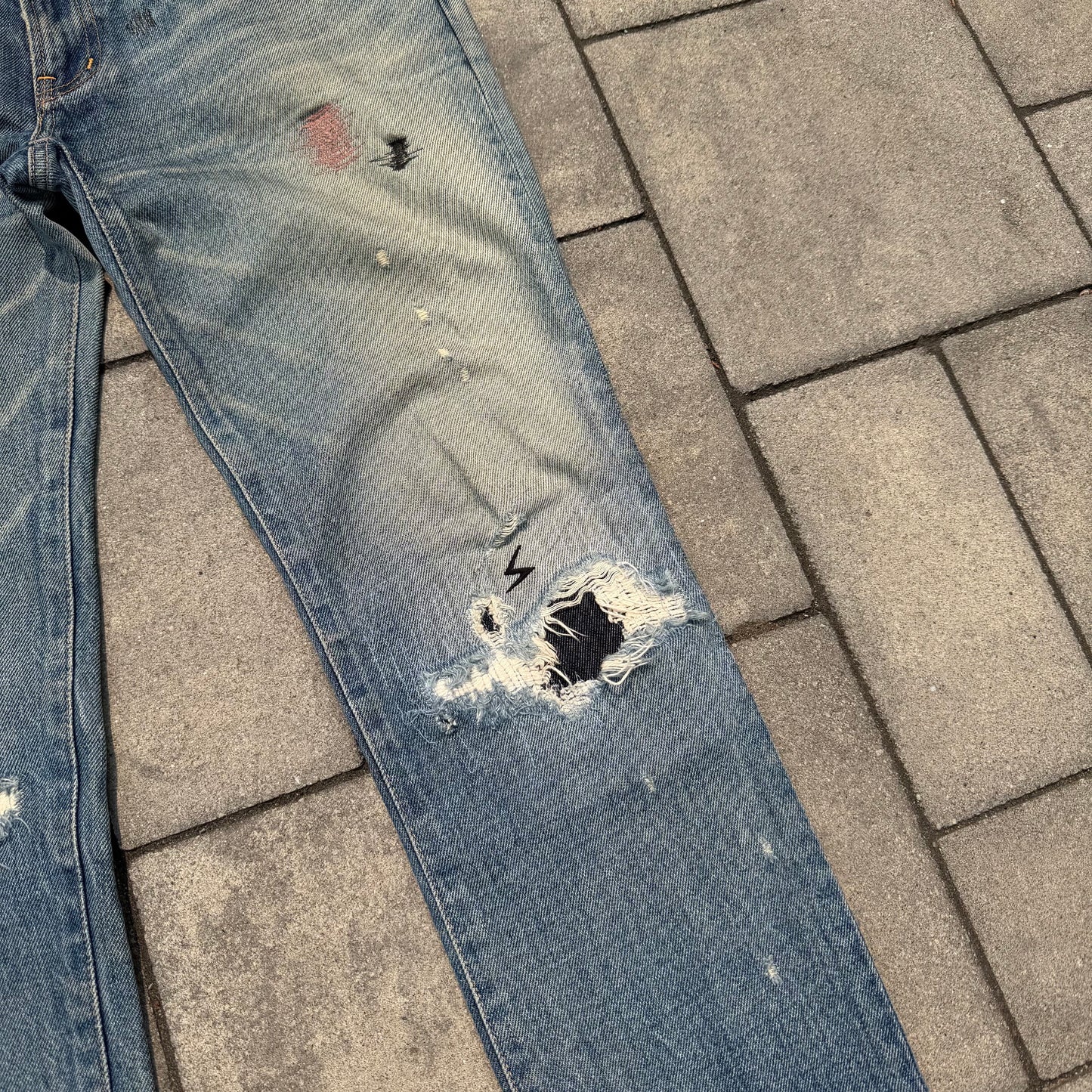 SS05 Undercover Graffiti Denim