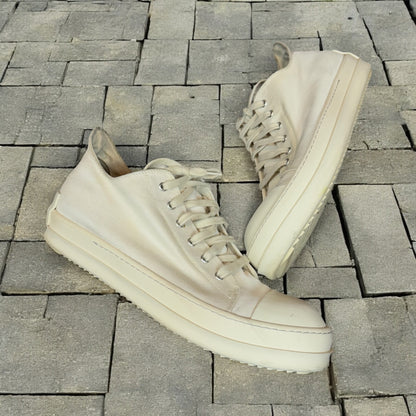 Rick Owens Milk Low Top Ramones