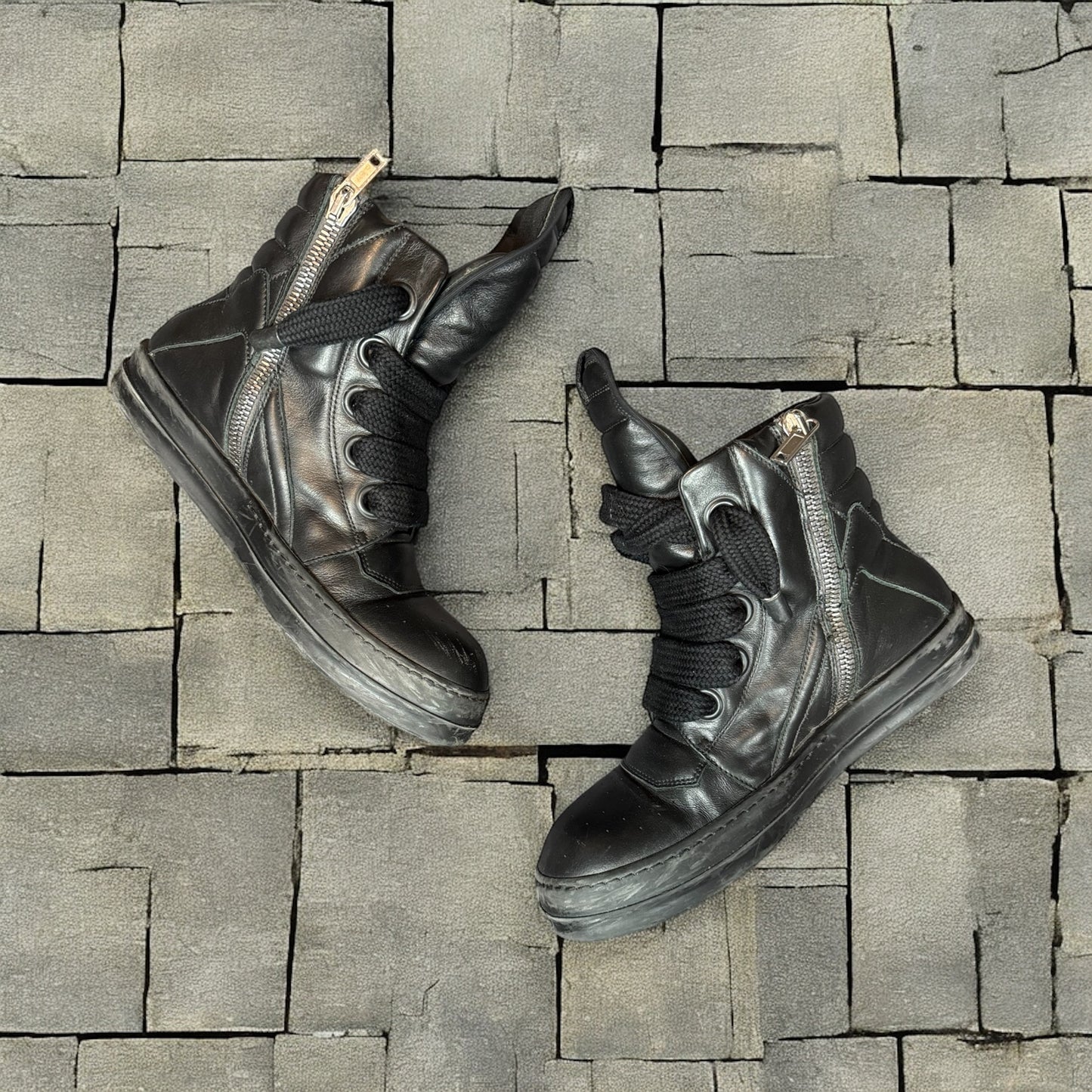 Rick Owens Jumbo Lace Geobaskets