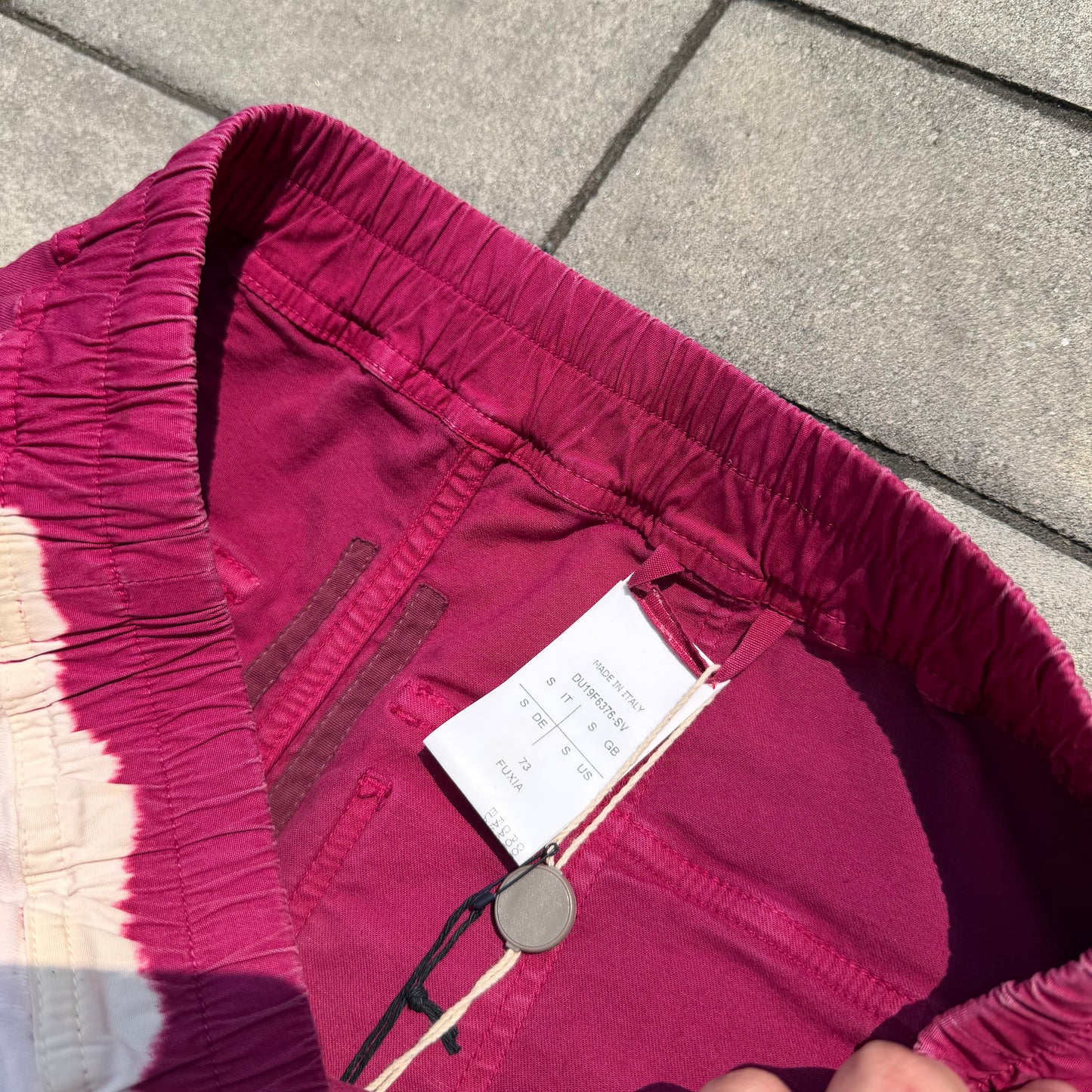 Rick Owens Sample Fuschia Vomit Creatch Cargo